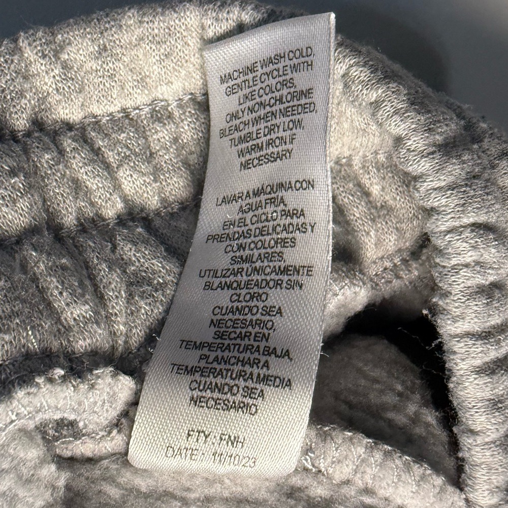 ECT Basics With Love Fleece Lounge Shorts Set Black Gray Medium 2 Pack - Picture 10 of 11